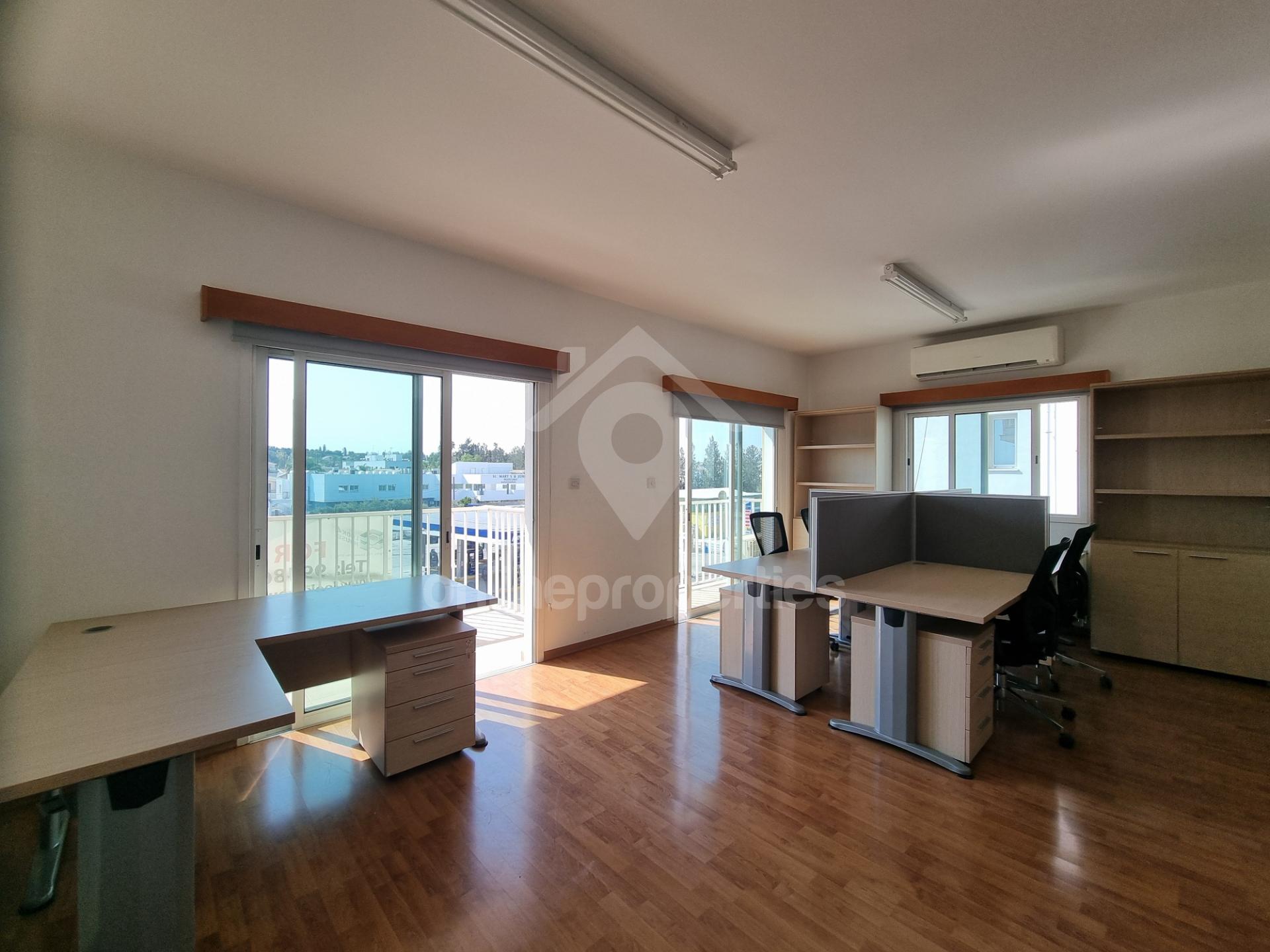 Partly furnished 3-bedroom apartment off Tseriou Ave.