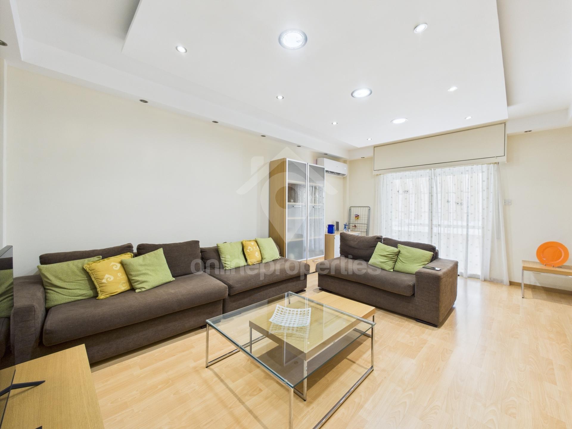 Bright 3-bedroom apartment in Nicosia for sale