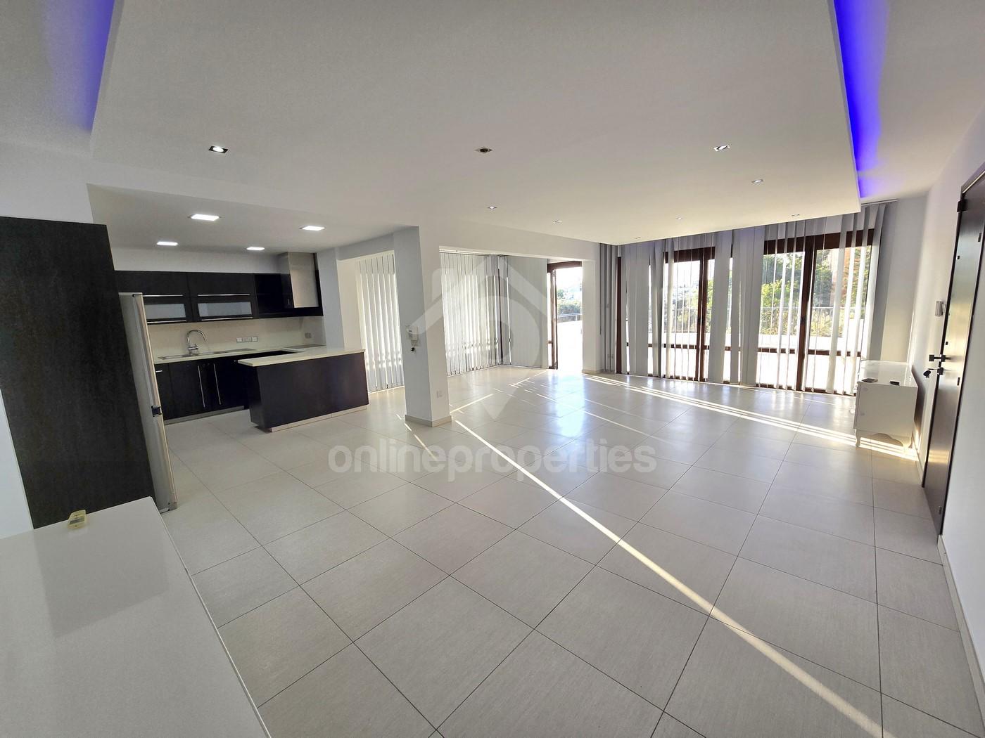 3-Bed bright and spacious apartment 130sq.m +30 vernadas