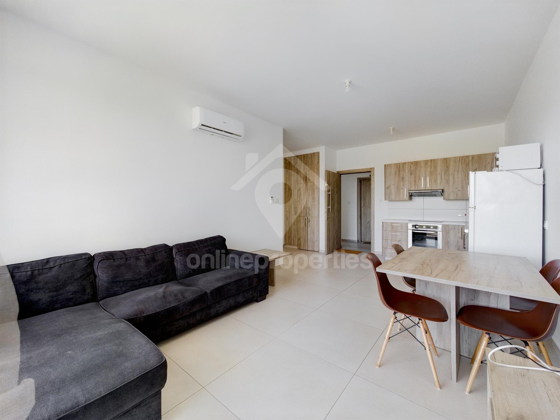 Modern one bedroom furnished flat with beautiful balcony 