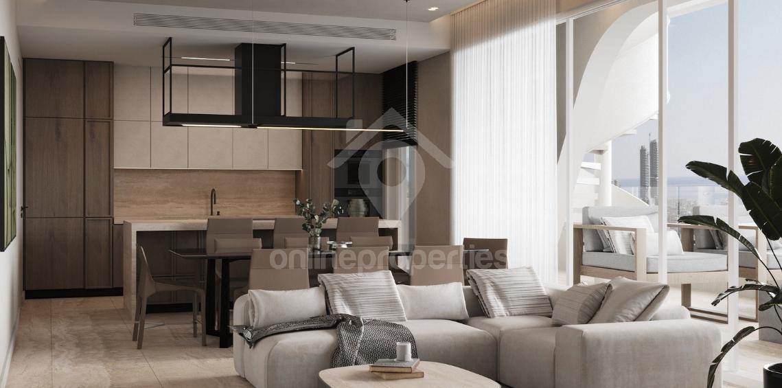 Modern residences in vibrant area