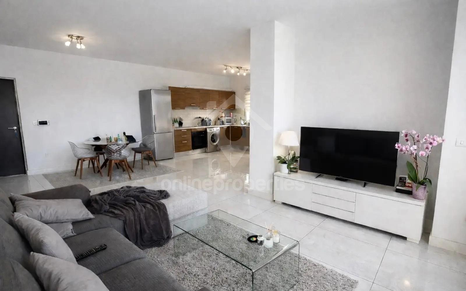Furnished 2-bedroom apartment — next to KPMG, Nicosia